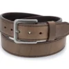 Cinturón Hecho En España Cuero Marrón Engrasado Doble Grosor