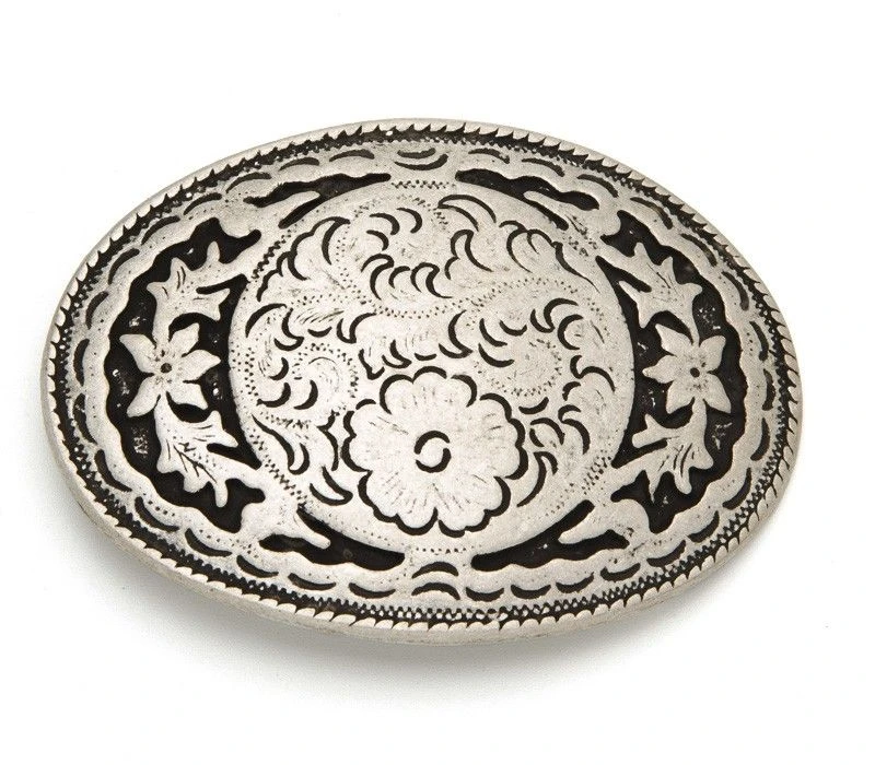 Hebilla Western Sendra Boots Adorno Floral Aspecto Envejecido 1 Hebilla Western Sendra Boots Adorno Floral Aspecto Envejecido