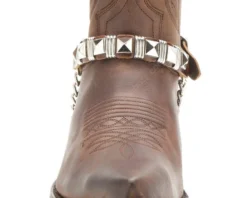 Arneses Rockeros Sendra Cuero Marrón Con Tachuelas Estilo Heavy 11 Arneses Rockeros Sendra Cuero Marrón Con Tachuelas Estilo Heavy -Moda Complementos Tienda 49 31 Marron E2