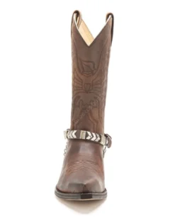 Arnés Decorativo Marrón Estilo Country Sendra Con Flechas Simétricas -Moda Complementos Tienda 49 48 Marron EN2