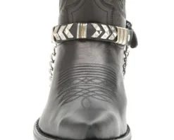 Arnés Decorativo Negro Estilo Country Sendra Con Flechas Simétricas 10 Arnés Decorativo Negro Estilo Country Sendra Con Flechas Simétricas -Moda Complementos Tienda 49 48 Negro E2