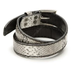 Cinturón Cowboy Sendra Piel Natural Serpiente Pitón