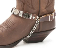 Arneses Sendra Marrones Con Chapas Armada Americana Para Bota Cowboy 10 Arneses Sendra Marrones Con Chapas Armada Americana Para Bota Cowboy -Moda Complementos Tienda 49 54 Marron E3