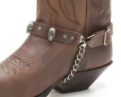 Arneses Marrones Sendra Con Calaveras Para Botas Western -Moda Complementos Tienda 49 92 Marron E3