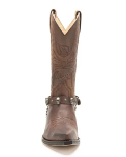 Arneses Marrones Sendra Con Calaveras Para Botas Western -Moda Complementos Tienda 49 92 Marron EN2