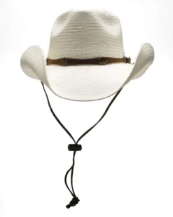 Sombrero Western Unisex Paja Blanda Color Blanco Crudo 7 Sombrero Western Unisex Paja Blanda Color Blanco Crudo -Moda Complementos Tienda 50 Bandit 6