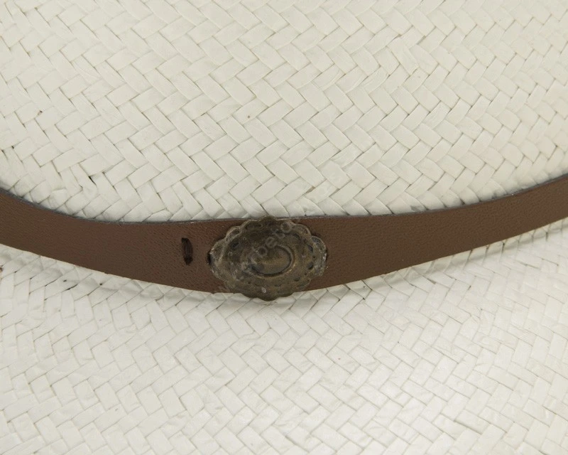 Sombrero Western Unisex Paja Blanda Color Blanco Crudo 2 Sombrero Western Unisex Paja Blanda Color Blanco Crudo - Imagen 2