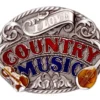 Hebilla Cinturón Me Encanta La Música Country