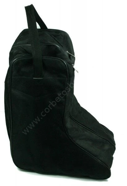 Funda Negra Para Llevar Botas Cowboy Con Separador Interior 1 Funda Negra Para Llevar Botas Cowboy Con Separador Interior