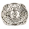 Hebilla Cowgirl Nocona Grabado Floral Con Cristales
