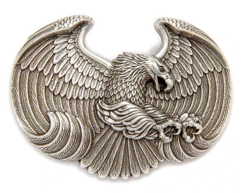 Hebilla Estilo Motero águila Atacando 1 Hebilla Estilo Motero águila Atacando