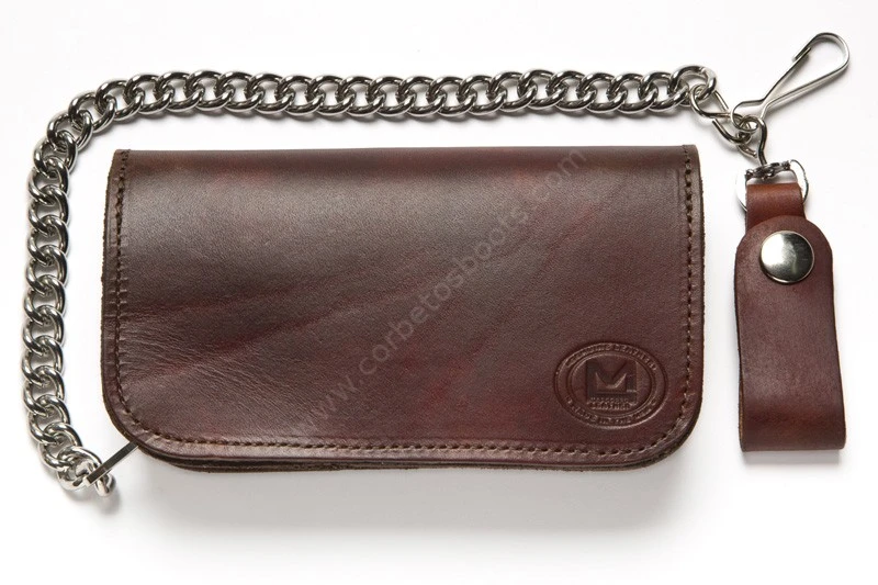 Cartera Con Cadena Lisa Tamaño Mediano Piel Envejecida Color Coñac 1 Cartera Con Cadena Lisa Tamaño Mediano Piel Envejecida Color Coñac