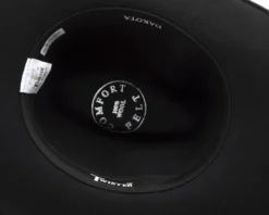 Sombrero Western Clásico Fieltro Negro Repelente Al Agua 7 Sombrero Western Clásico Fieltro Negro Repelente Al Agua -Moda Complementos Tienda 7211001 nuevo interior