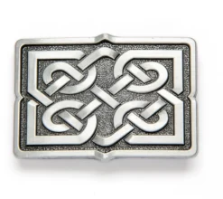 Hebilla Rectangular Para Cinturón Diseño Tribal