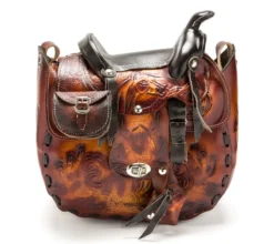 Bolso Piel Marrón Para Mujer Forma Silla Para Montar 7 Bolso Piel Marrón Para Mujer Forma Silla Para Montar -Moda Complementos Tienda Bolso T 6 Marron