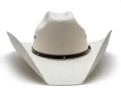 Sombrero Blanco Country Premium Colección Justin Moore -Moda Complementos Tienda DOUBLE BARREL 3