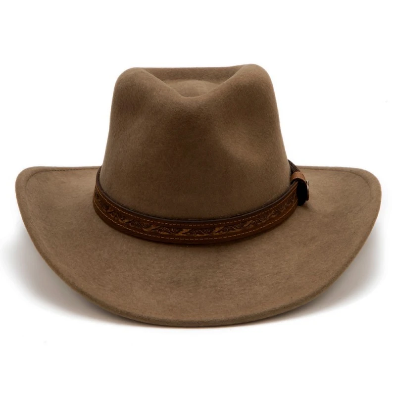 Sombrero Estilo Explorador Ala Corta Lana Color Caqui Bullhide Hats 5 Sombrero Estilo Explorador Ala Corta Lana Color Caqui Bullhide Hats - Imagen 5