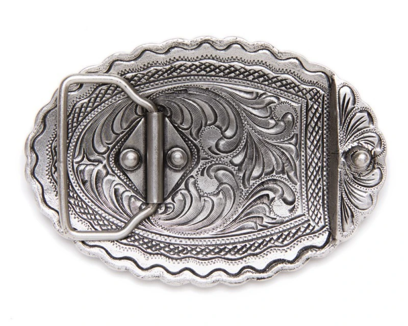 Hebilla Cowboy Unisex Con Filigranas Vaqueras Y Borde En Forma De Herradura 1 Hebilla Cowboy Unisex Con Filigranas Vaqueras Y Borde En Forma De Herradura