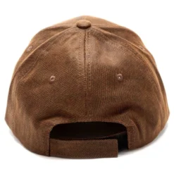Gorra Tipo Beisbolera Marrón Envejecido Con Bordado Cowboy Tough Y Cierre Velcro