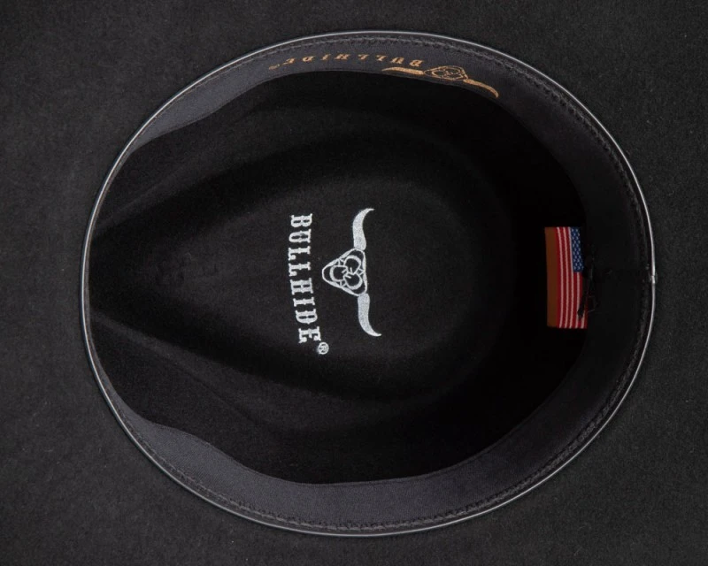 Sombrero Cowboy Negro Deformable Para Hombre Y Mujer Copa Puntiaguda 1 Sombrero Cowboy Negro Deformable Para Hombre Y Mujer Copa Puntiaguda